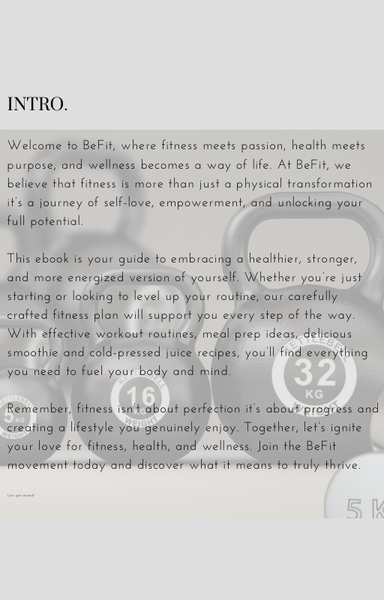 BeFIT Ebook